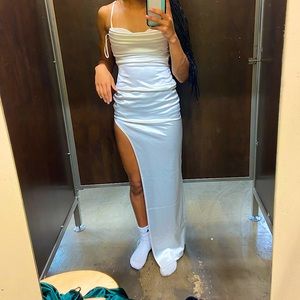 White prom dress , brand new